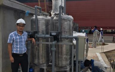 Hệ thống xử lý nước giếng khoan công suất: 120 m3/ngày.đêm Thiết kế thi công hệ thống xử lý nước giếng khoan công suất: 120 m3/ngày.đêm